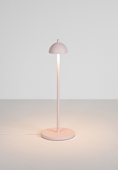 OTEL B T DIM Chors lampa stołowa - Szary - Ciepłobiała 3000K