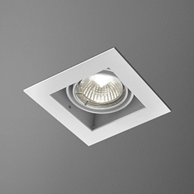 SQUARES 50x1 AQform lampa do wbudowania - Czarny