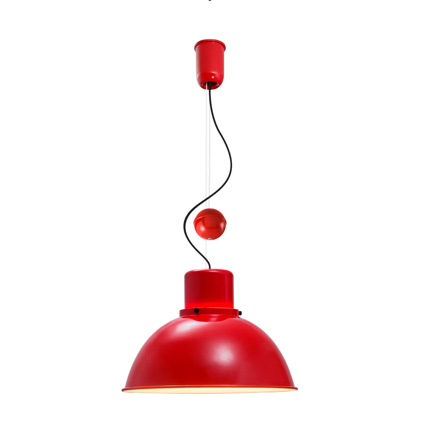 REFLEX MAXI z regulacją TAR 8 kolorów lampa wisząca - Czerwony