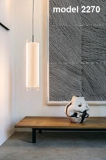 GUISE Vibia pionowa lampa wisząca 3 konfiguracje - Model 2270 pojedynczy