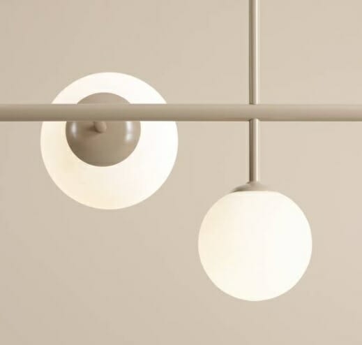 DIONE 6 Artera lampa wisząca w 9 kolorach - Beżowy