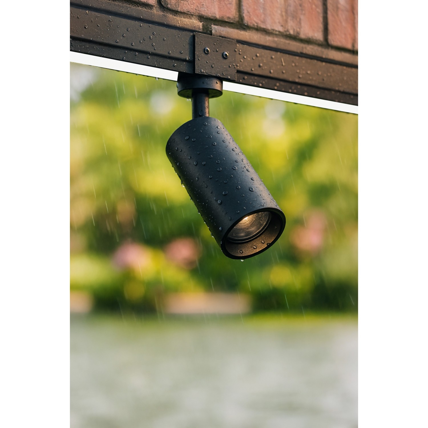 TRACK IP65 MURANO AZzardo 2 kolory, 2 barwy światła - Czarny - Ciepłobiała 3000K