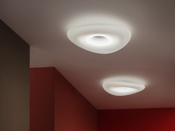 MR MAGOO LED Linea Light plafon - średnica 75,5cm - Ciepłobiała 3000K - Phase-Cut