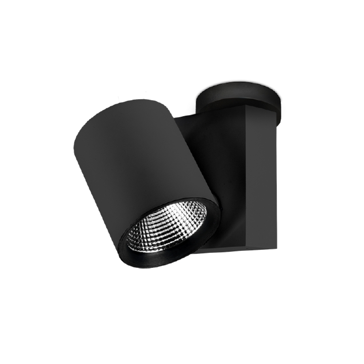 TRACER 90 H Lira Lighting lampa natynkowa - 8 W - Czarny - Neutralna 4000K