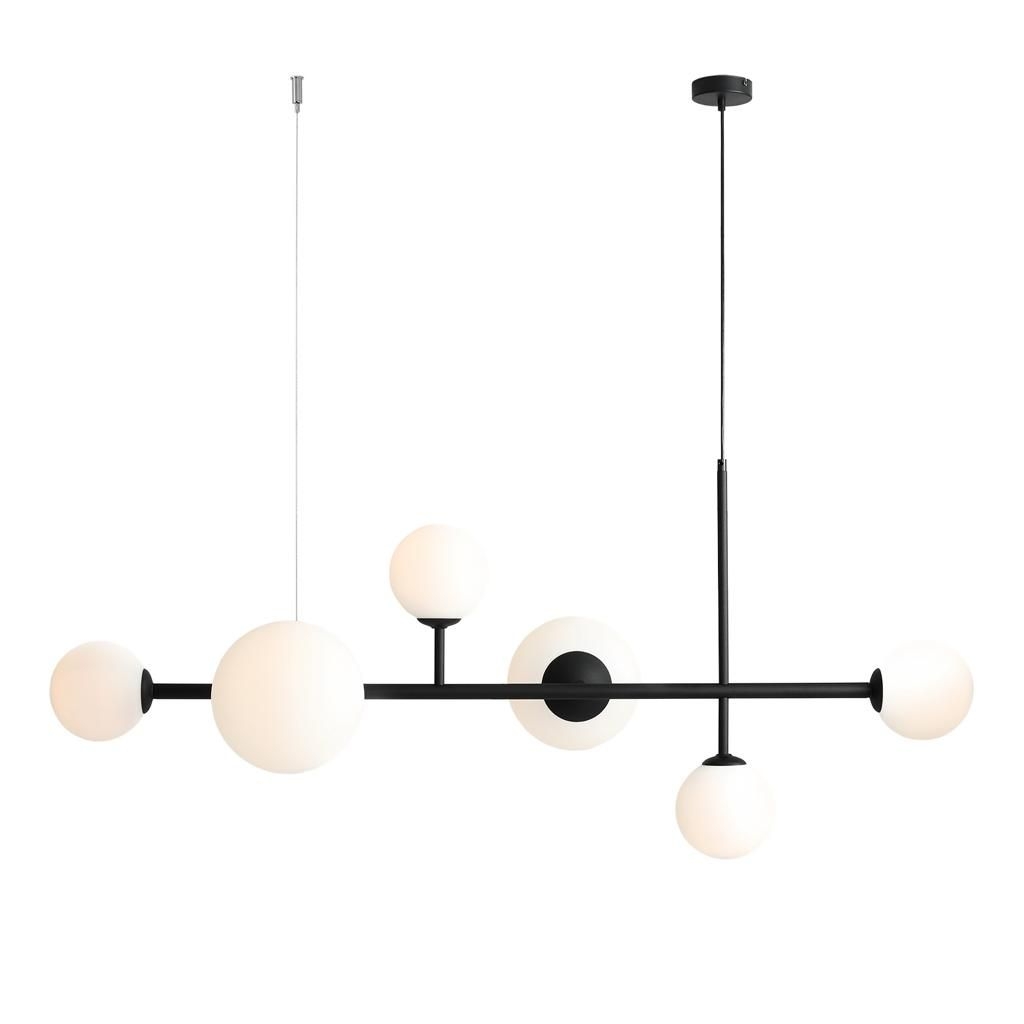 DIONE 6 Artera lampa wisząca w 9 kolorach - Czarny