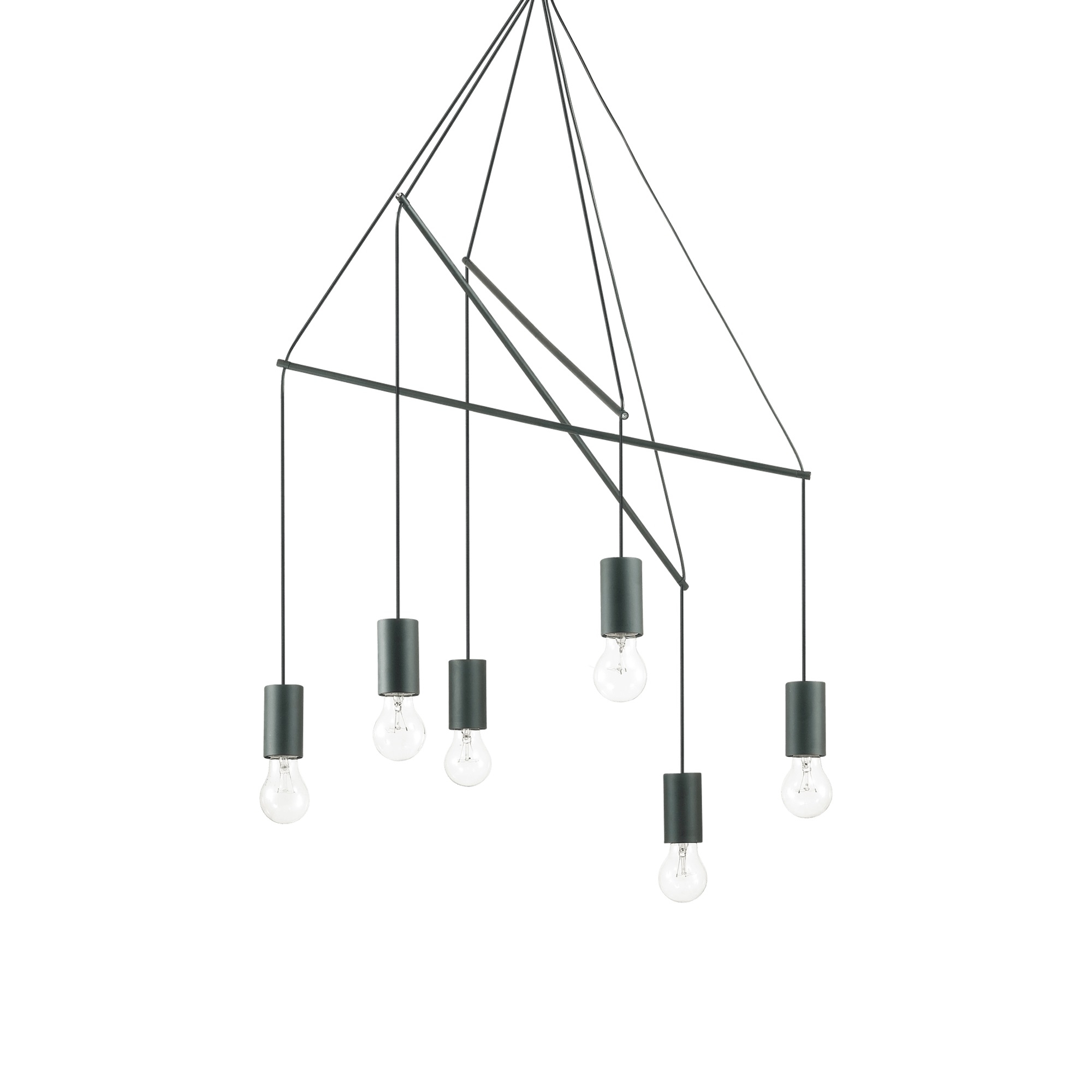 POP Ideal Lux lampa wisząca - 6-punktowa