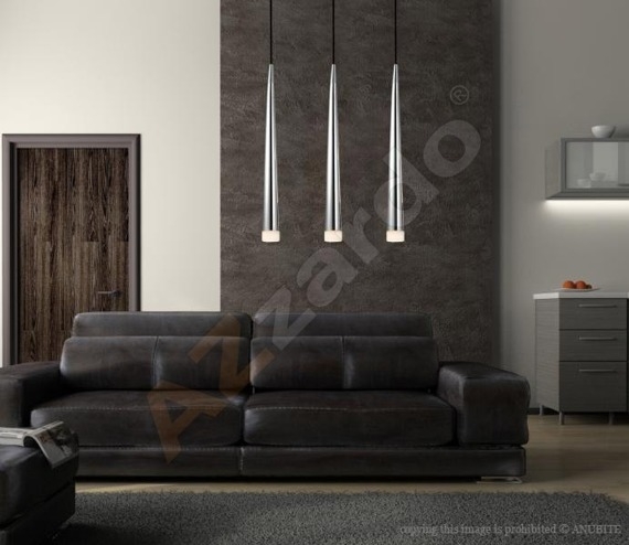 STYLO 3 AZzardo lampa wisząca - Chrom