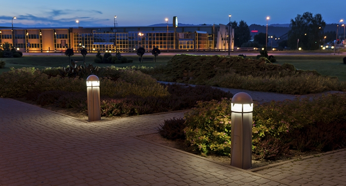 NARVIK Norlys lampa stojąca - Aluminium - Neutralna 4000K