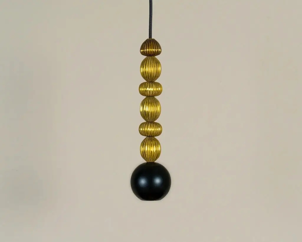 BOLA QUEEN 1 LoftLight lampa wisząca - Almond buff