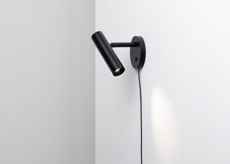 MFLASK SK Chors kinkiet z przewodem - Grafitowy - Ciepła 2700K