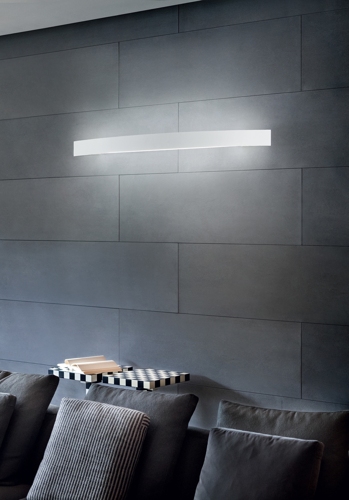 CURVE LED Linea Light Decorative kinkiet - 39,5cm - Biały