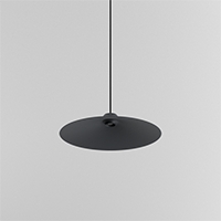 MIKA Z Chors lampa wisząca- 3 średnice - 23,8cm - Grafitowy - Ciepłobiała 3000K