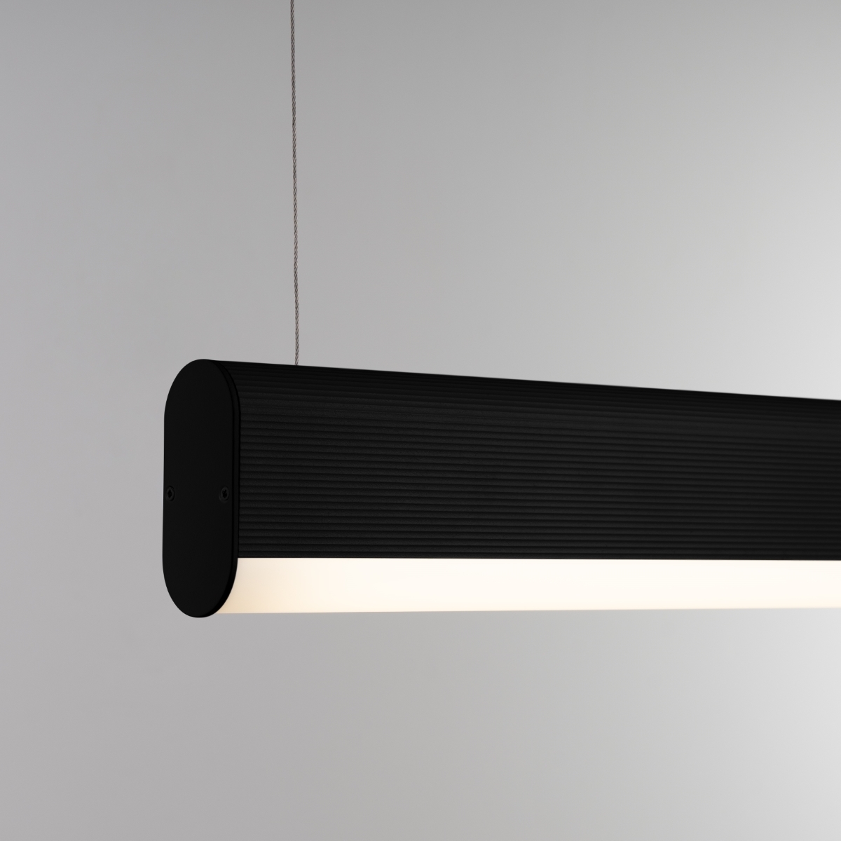 FARGE Thoro lampa wisząca- 4 kolory, 2 barwy światła - Czarny - Ciepłobiała 3000K