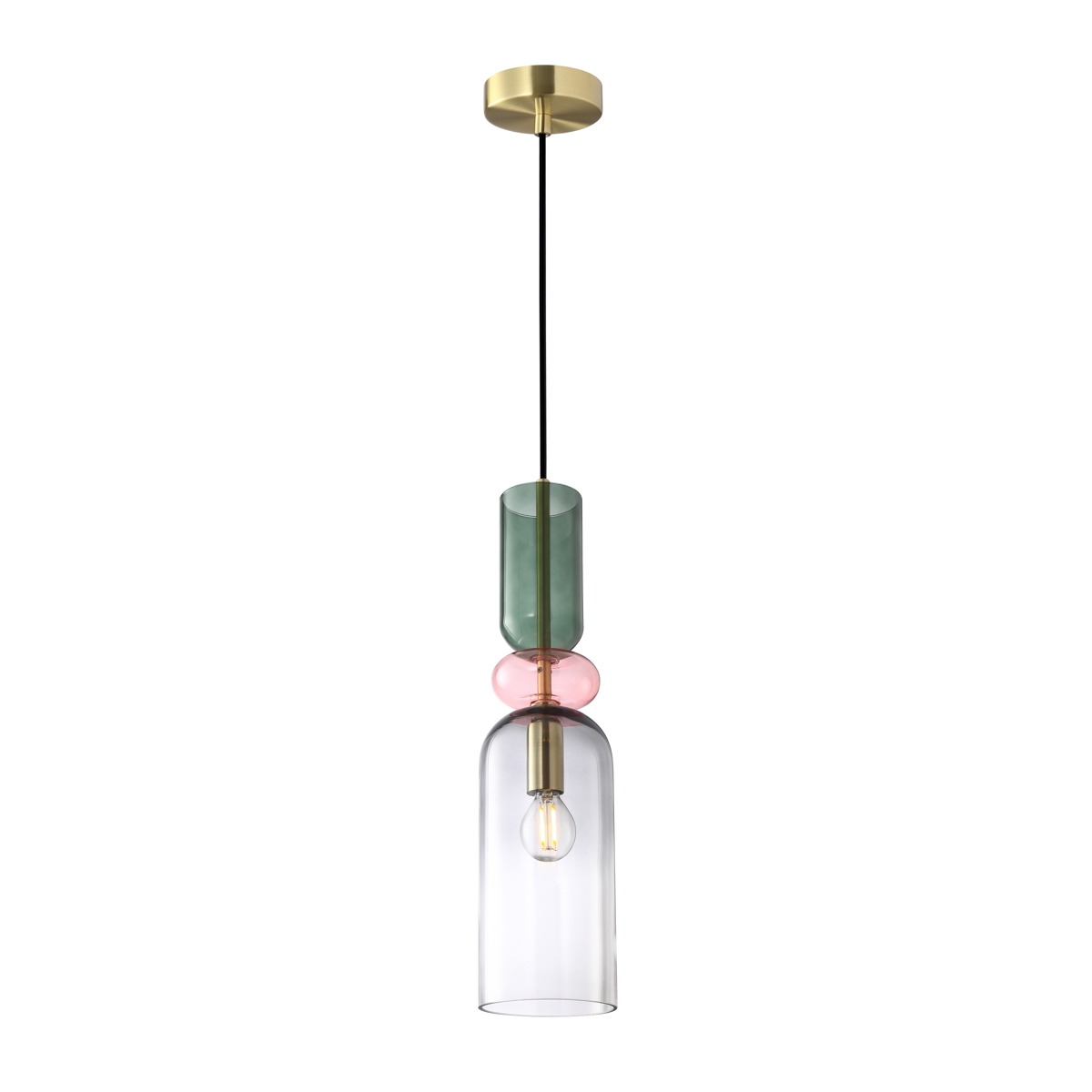 MANSO 4 Italux pojedyncza lampa wisząca