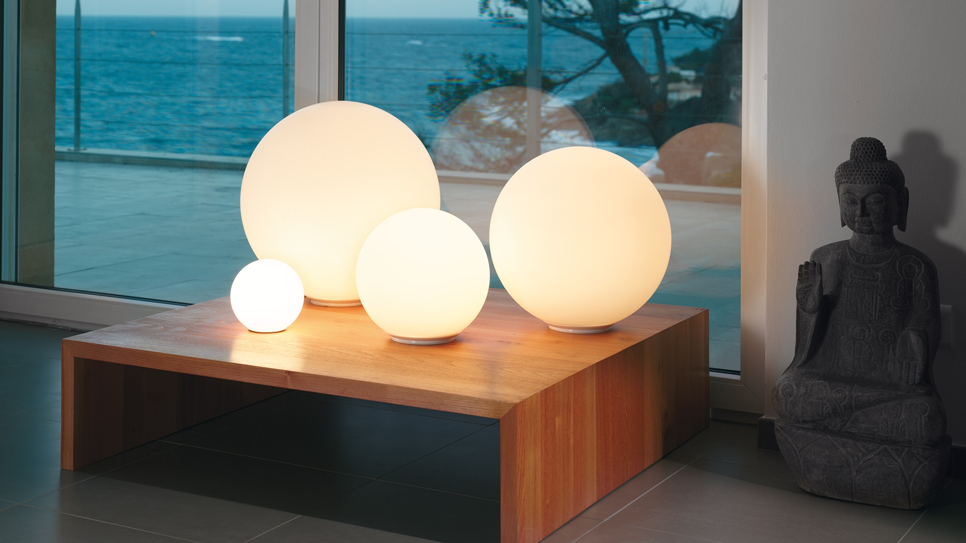 DIOSCURI Artemide 4 rozmiary lampa stołowa - 42cm
