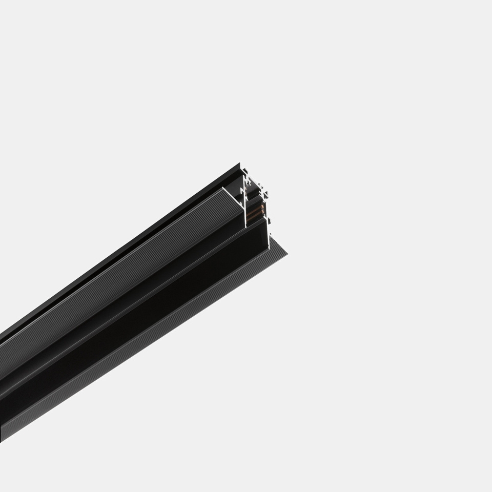 Szyna magnetyczna wbudowana Leds C4 - Biały - 1 metr