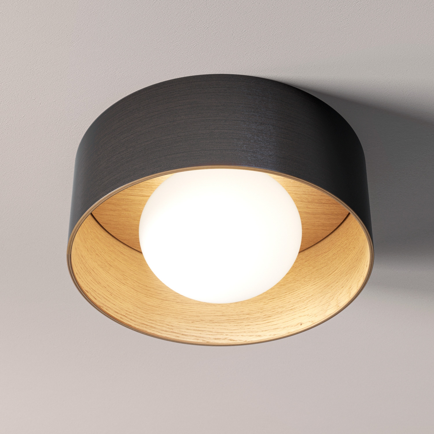 KOBE Cleoni plafon lampa sufitowa - Dąb/ Dąb