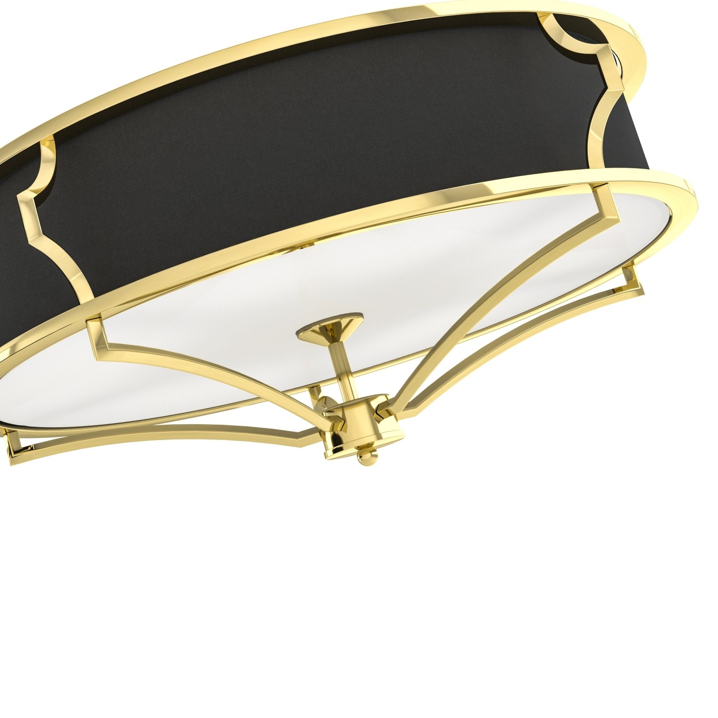 STESSO GOLD/NERO Orlicki plafon - M -59cm