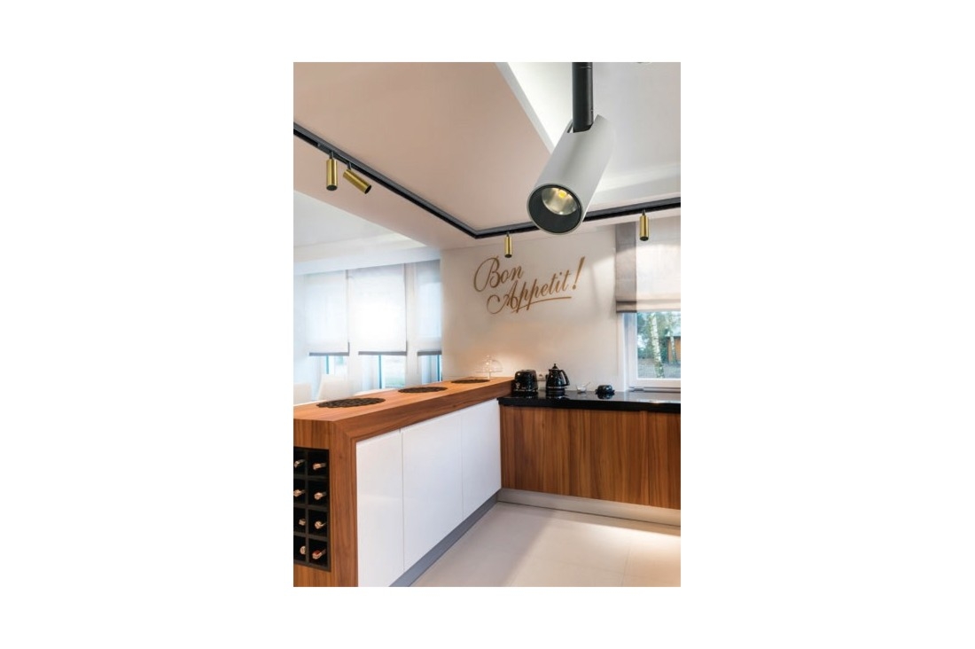 ALFA NIKO TRACK MAGNETIC 7W AZzardo lampa do szynoprzewodu - Złoty - Ciepłobiała 3000K