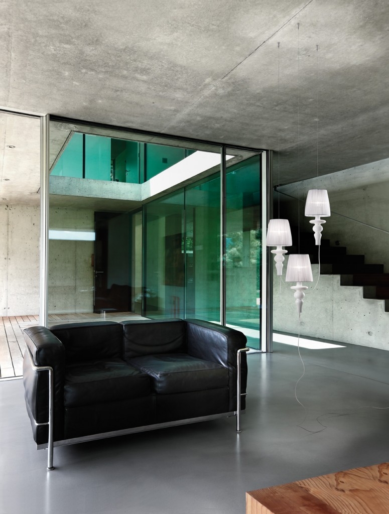 GADORA CHIC TE Evi Style lampa podłogowa - GADORA TE S3, wys.max 230cm, śr. 55cm - Złoty