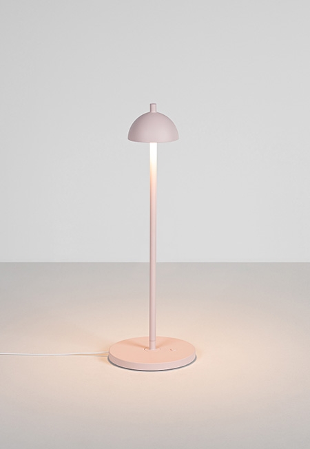 OTEL B T DIM Chors lampa stołowa - Szary - Ciepła 2700K