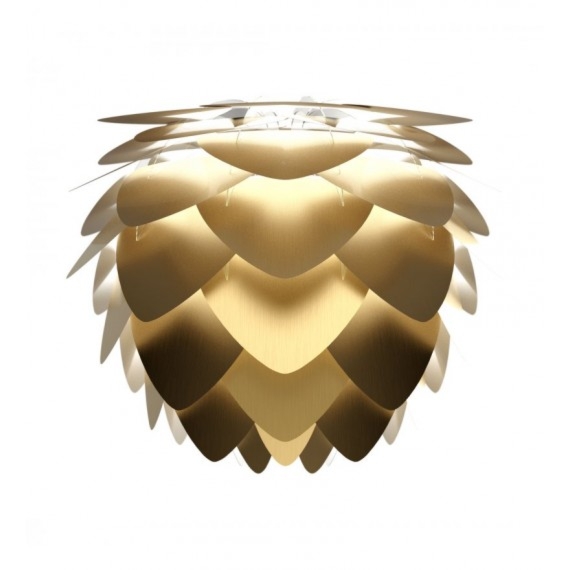 ALUVIA MEDIUM Umage klosz do lamp wiszących,stołowych,podłogowych - Antracytowa szarość