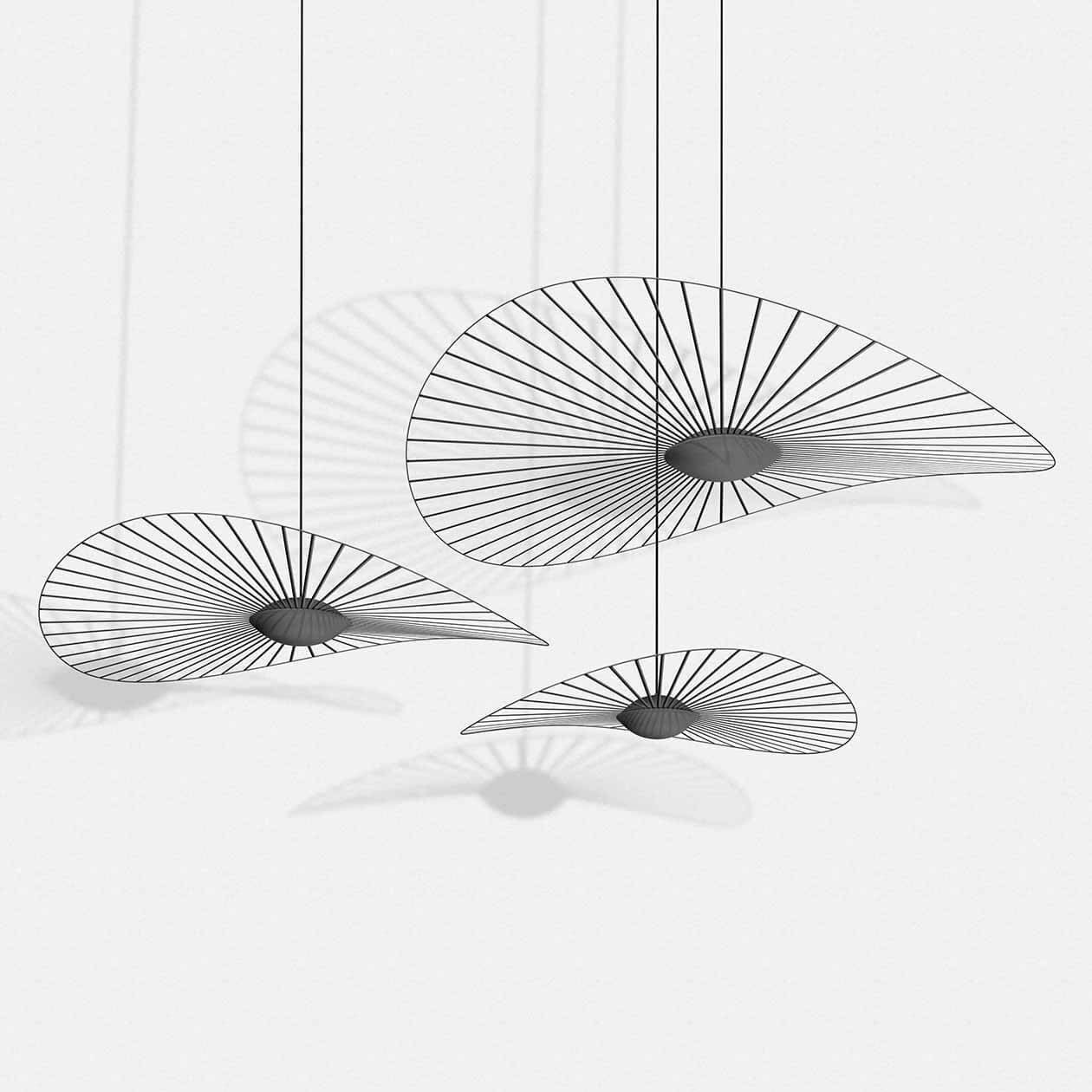 VERTIGO NOVA Petite Friture lampa wisząca - Czarny - 110cm
