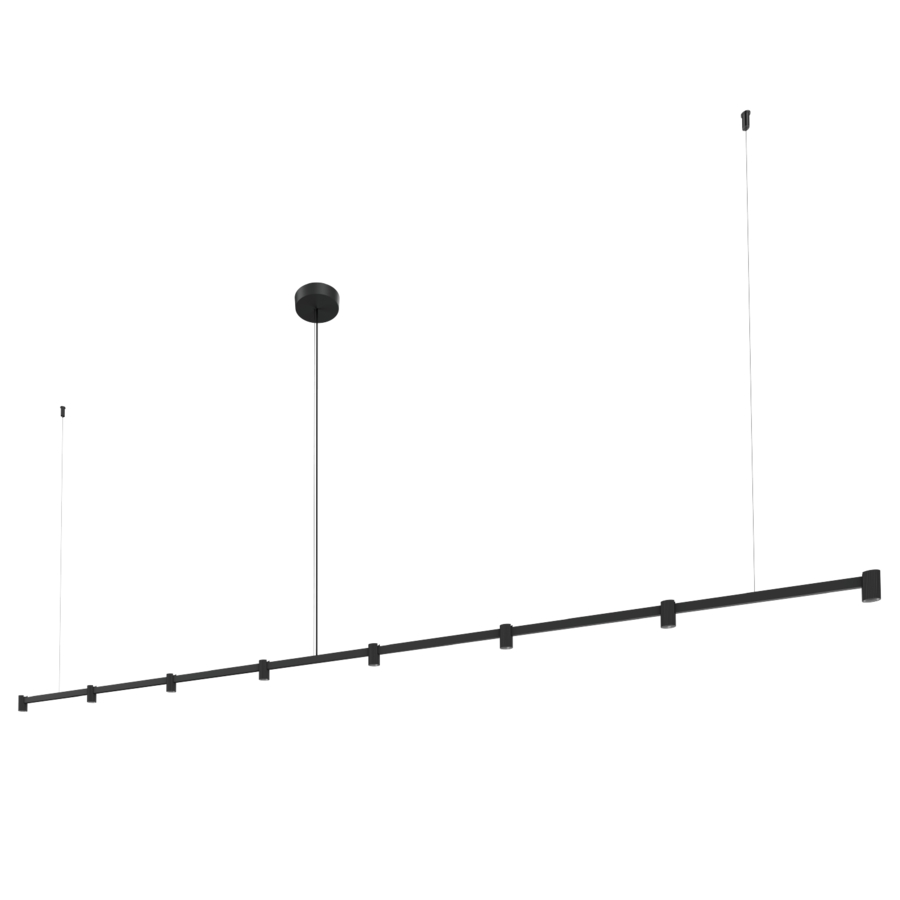 TRACE CHANDELIER Wever & Ducré lampa wisząca - TRACE 3.0 - Czarny - 2700K