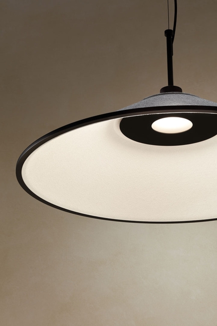 SHOEMAKER Grok/LEDS C4 okrągła lampa wisząca - Ciemny szary - DALI DT8- zmiana barwy światła