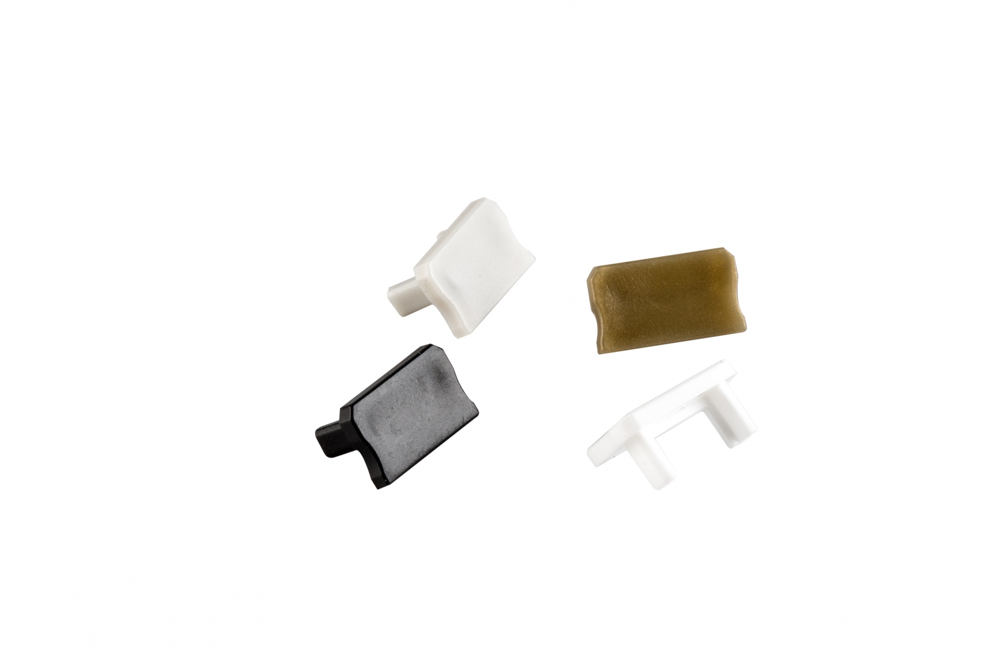 ZAŚLEPKA do profilu A Lumines - Aluminium - Bez otworu - Inox