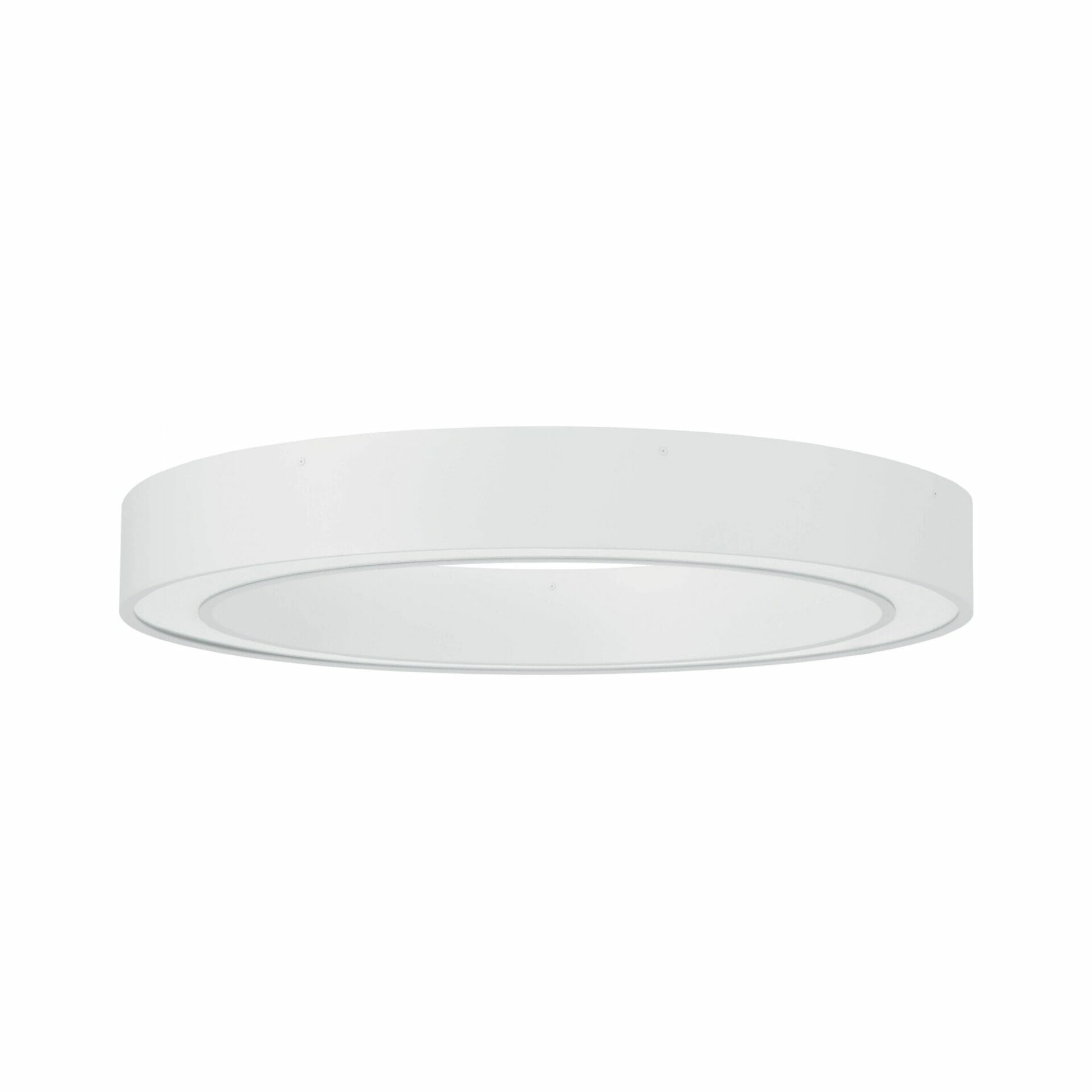 DONUT Lira Lighting plafon - 95cm - Czarny - Ciepłobiała 3000K