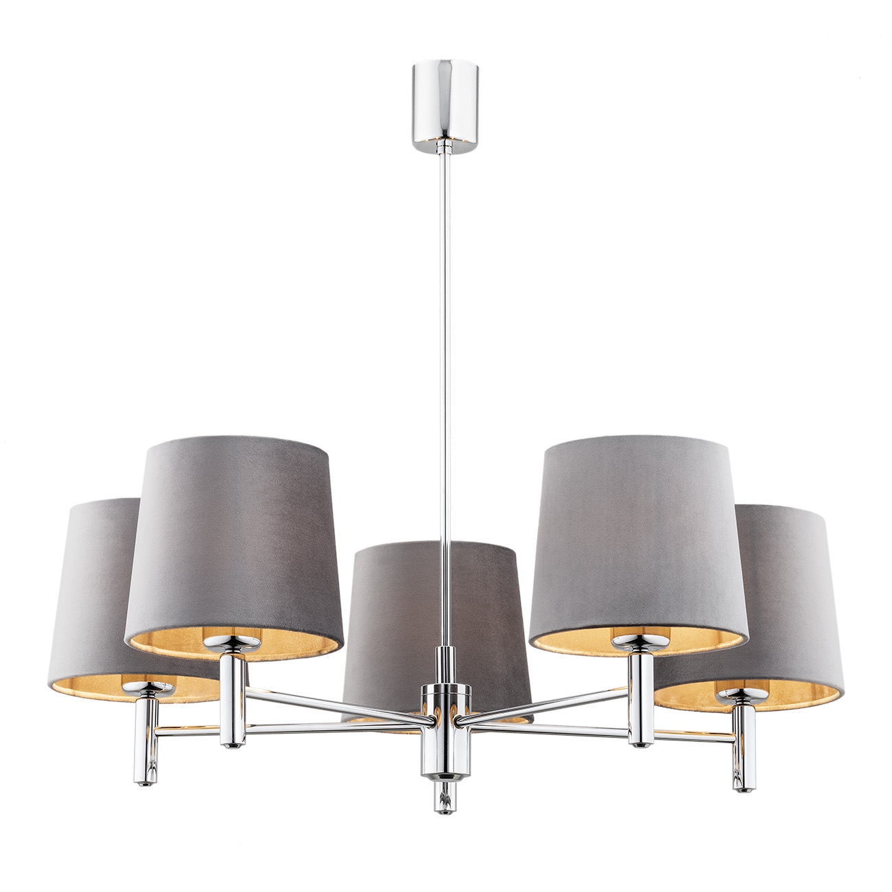 BOLZANO PLUS 5 Argon lampa sufitowa - Śmietankowy