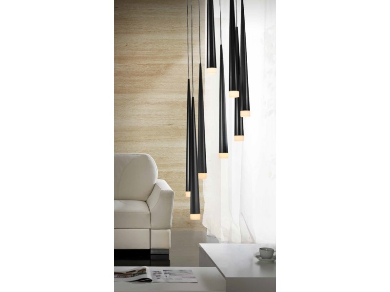 STYLO 8 AZzardo lampa wisząca - Czarny