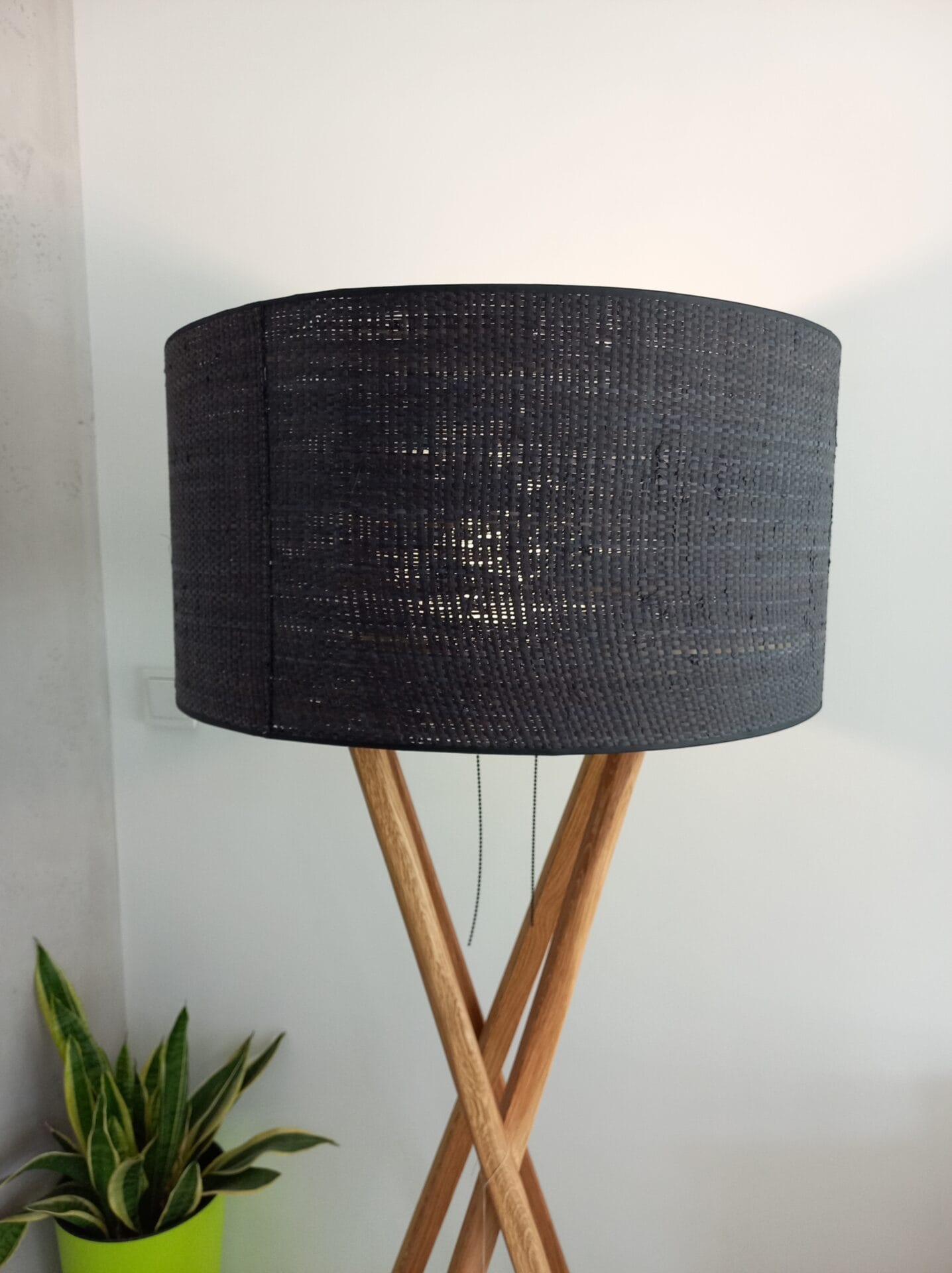 X-WOOD HPlampy drewniana lampa podłogowa - Duża