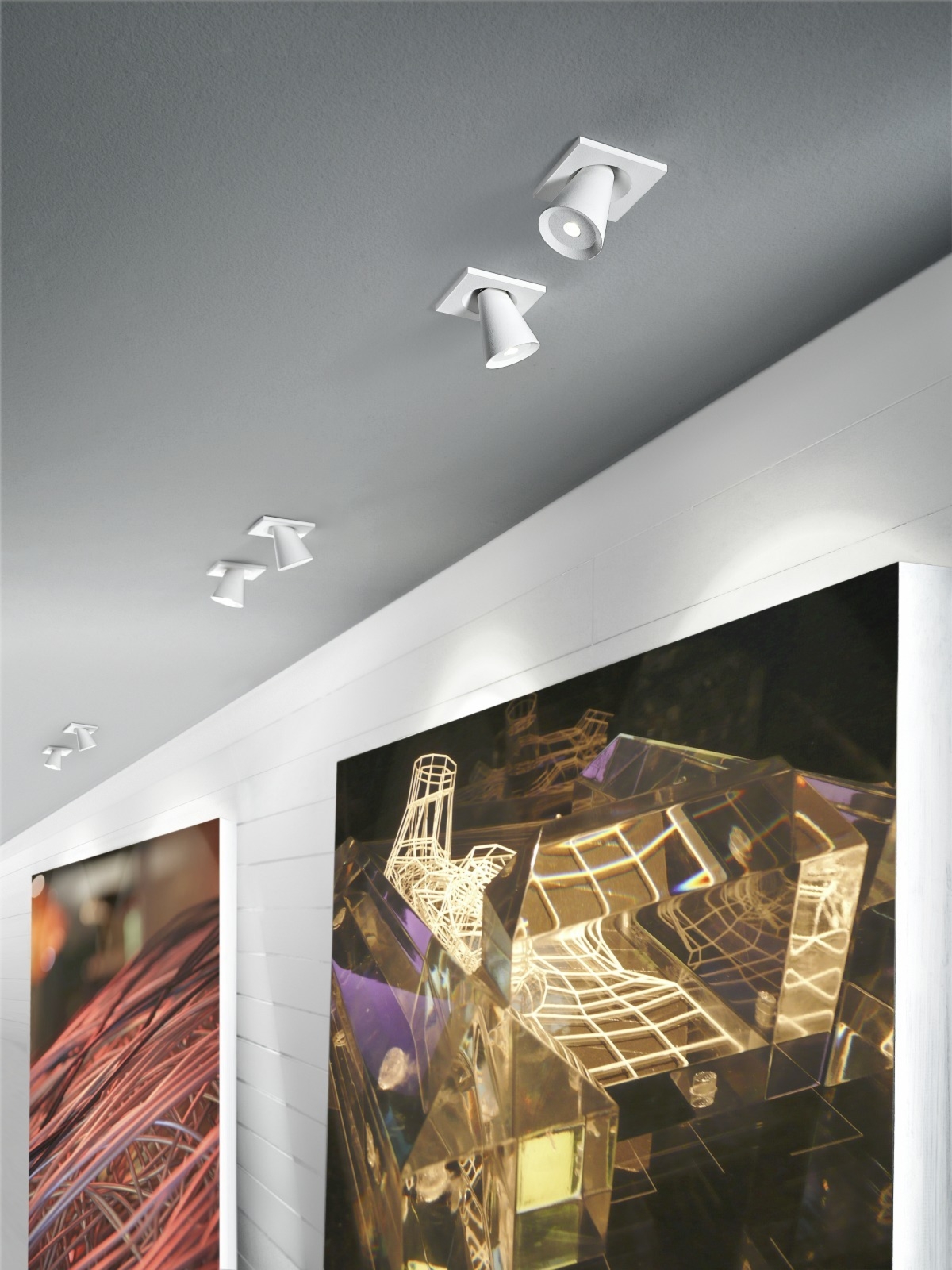 CONUS C Linea Light lampa wbudowana - Czarny