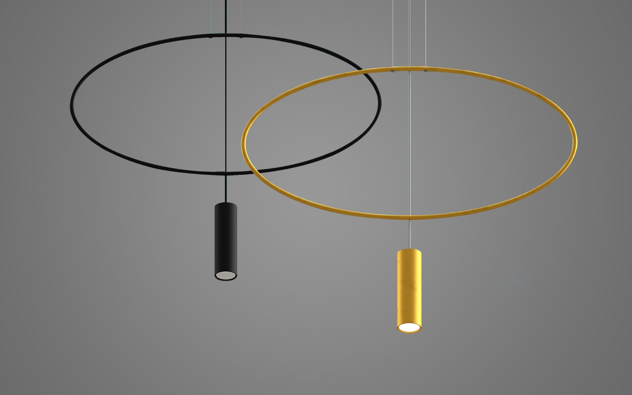 HOLAR Thoro lampa wisząca - 1-punktowa