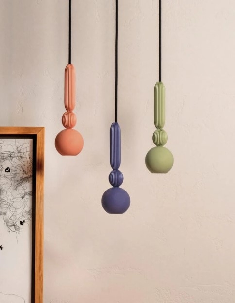 BOSCA LoftLight lampa wisząca - Dusky Citron