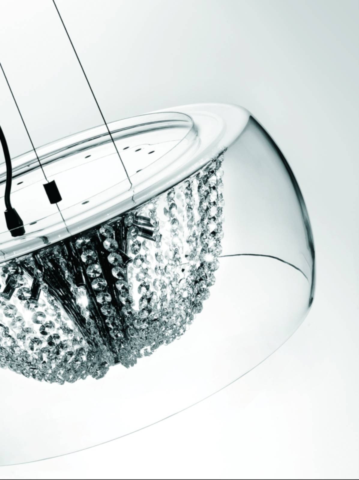 LEXUS Orlicki Design szklana lampa wisząca - 40cm