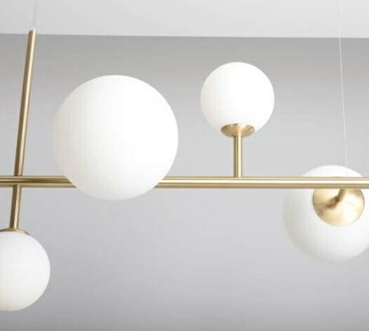 DIONE 6 Artera lampa wisząca w 9 kolorach - Mosiądz