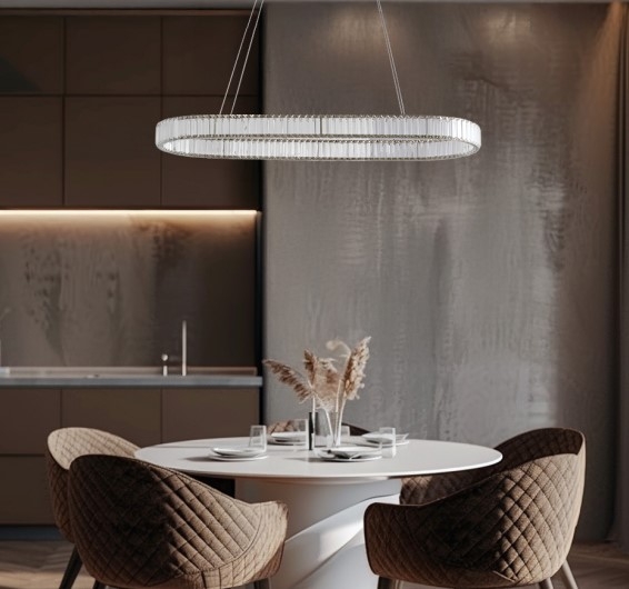 SPARKING PENDANT 120 CCT DIMM+ pilot AZzardo lampa wisząca - Chrom
