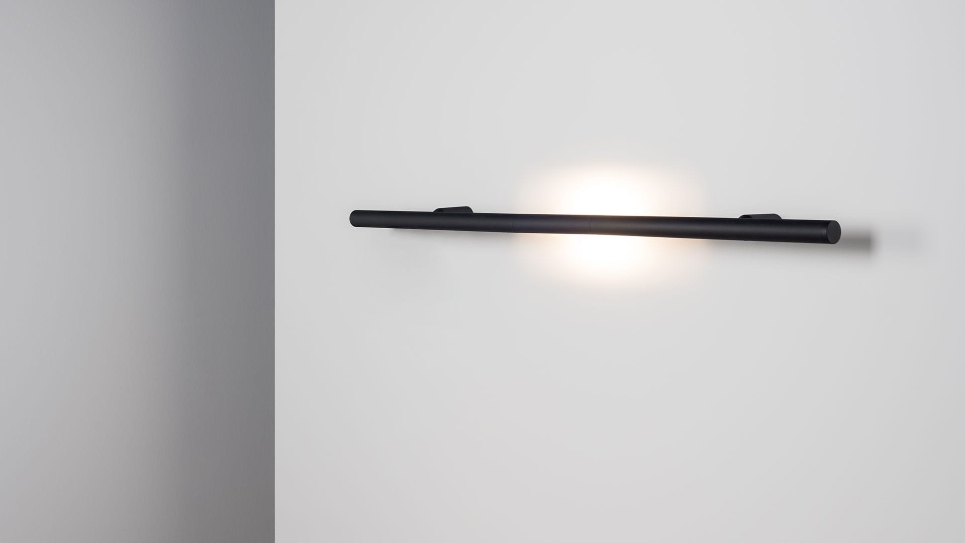 BACKLIGHT K Chors kinkiet - 90cm , Grafitowy , Ciepłobiała 3000K