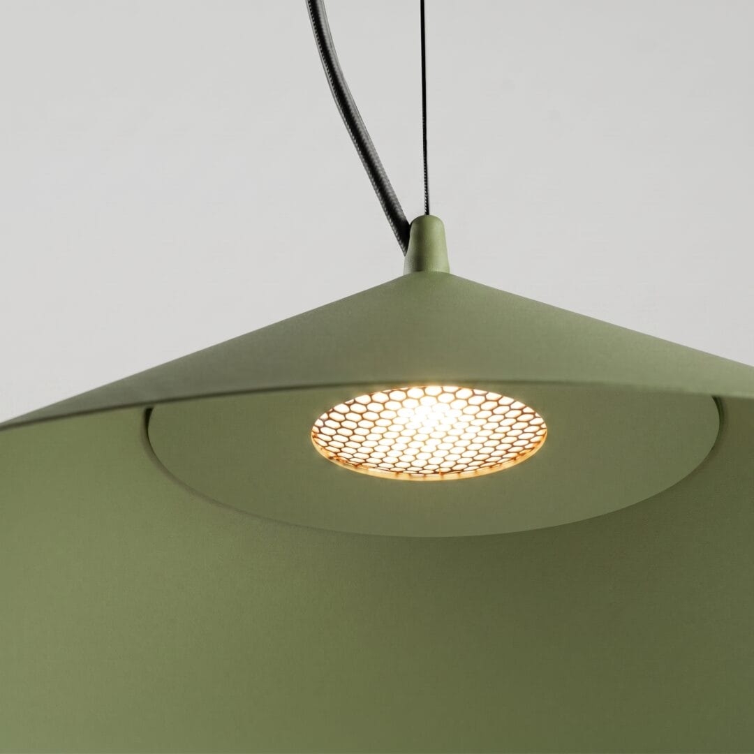FINT LED Thoro lampa wisząca- 16 kolorów, 2 barwy światła - Mocca , Neutralna 4000K