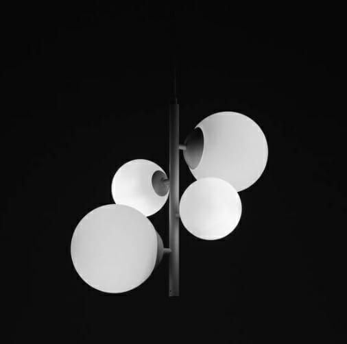 BLOOM 4 Artera lampa wisząca - Czerwone wino