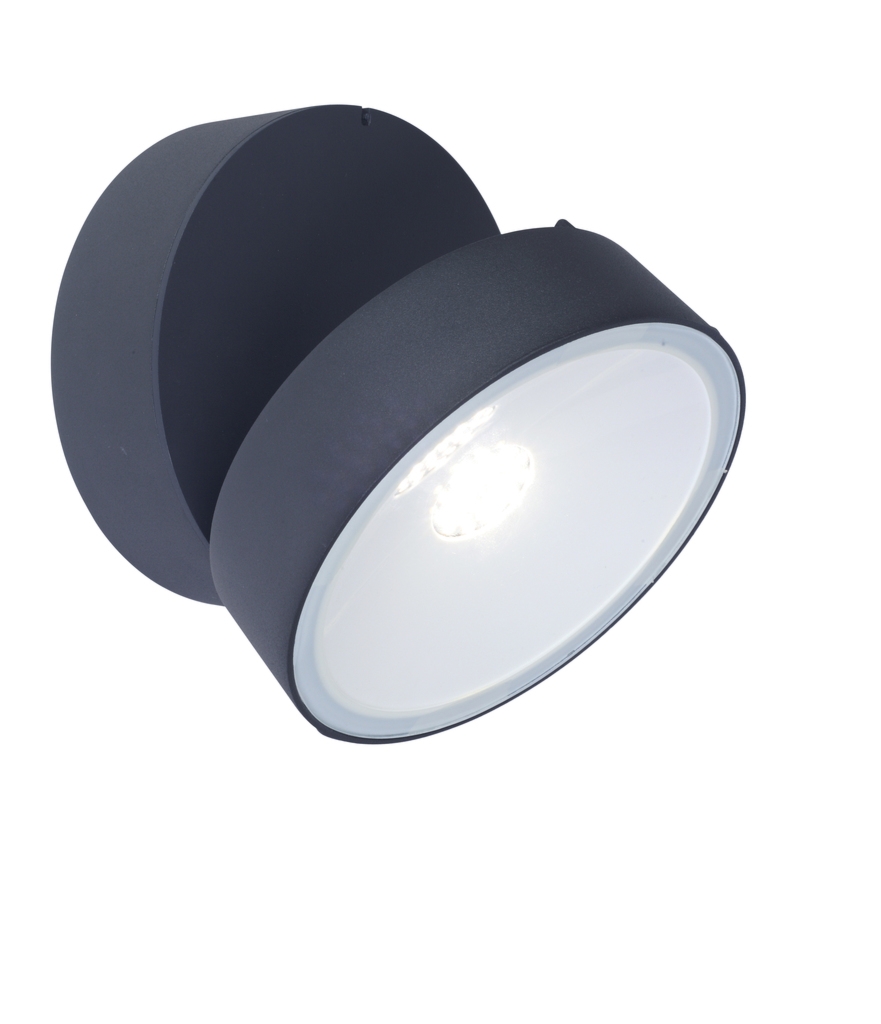 TRUMPET Lutec kinkiet - Śr. 8,5cm 8W LED 600lm