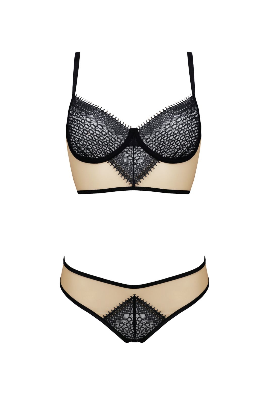 Komplet bielizny - DENERYS SET beige