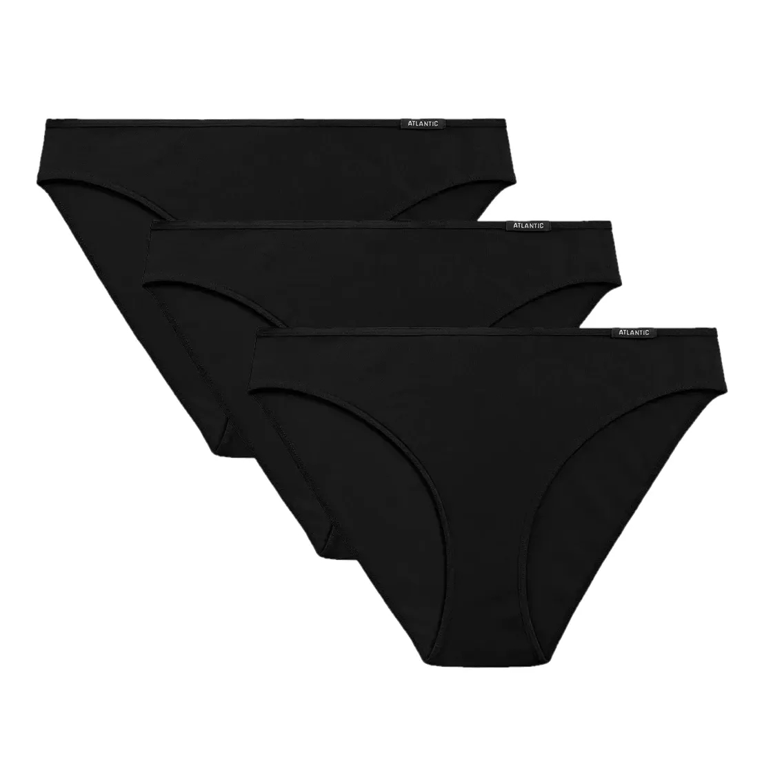 Figi sport 580 3-pak czarne