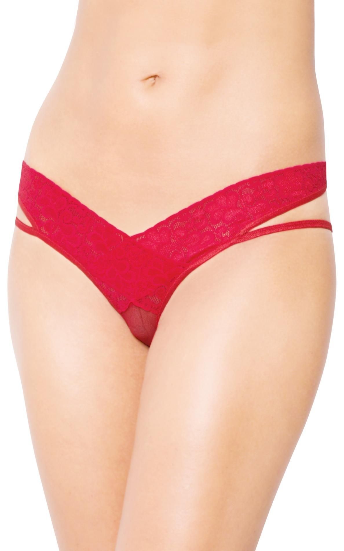 Thongs 2438 - red