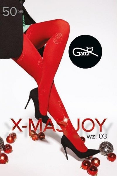 Rajstopy Gatta X-Mas Joy wz.03 50 den 2-4