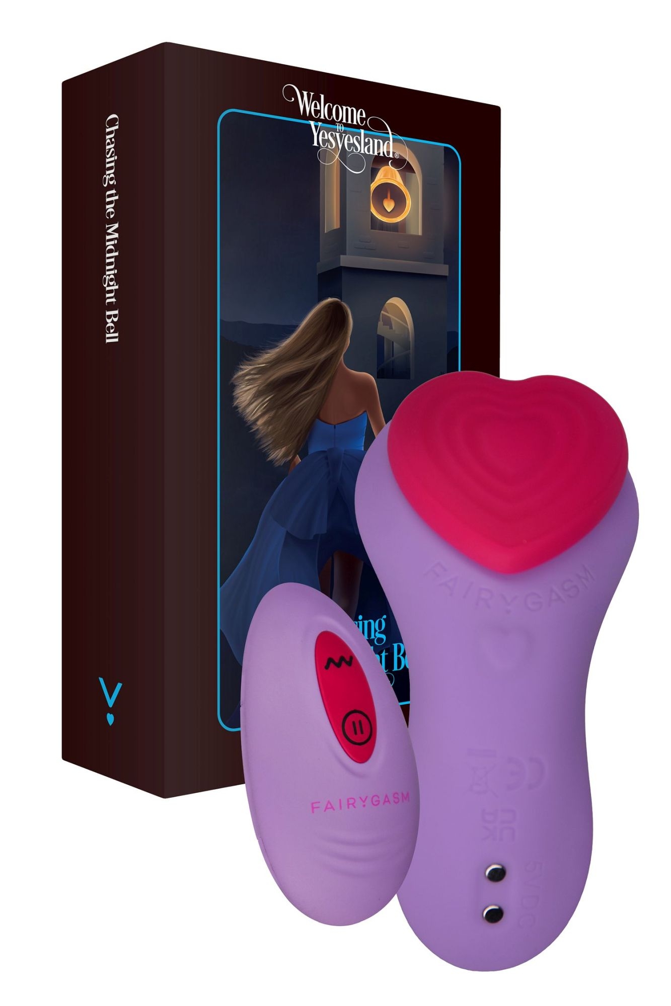 Wibrator HeartGem fioletowy