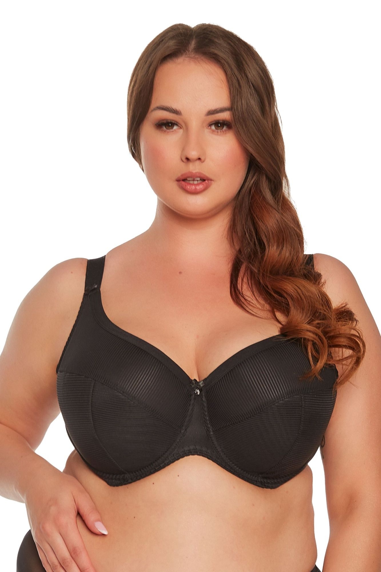 Biustonosz Sonia 1058 czarny maxi
